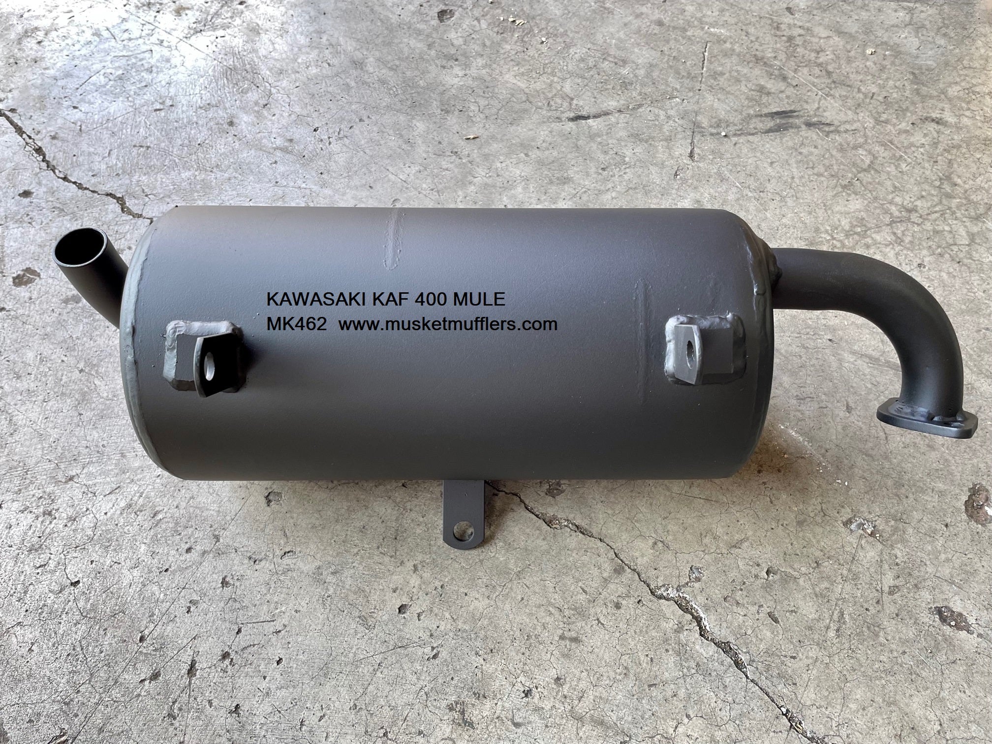 Kawasaki KAF 400 MULE 600 2 x 4 MUFFLER 2004-2010 Muffler / Silencer ...